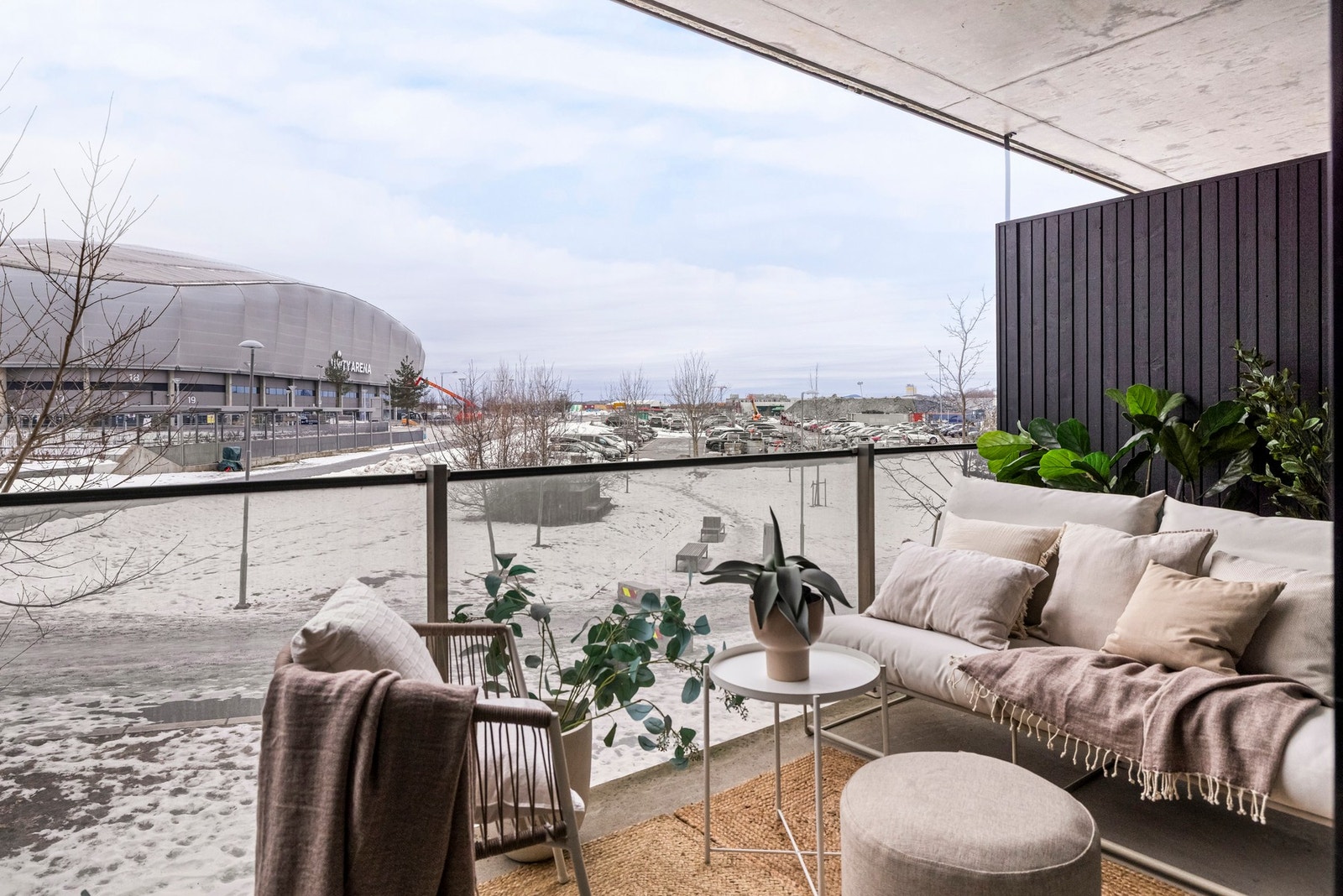 Plass til utemøblement Galleribilde