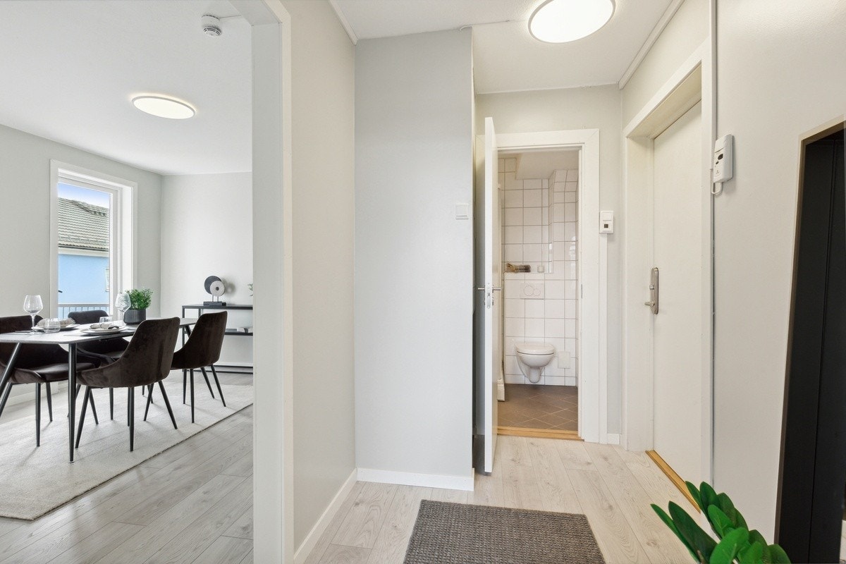 Leilighetens inngangsparti Galleribilde