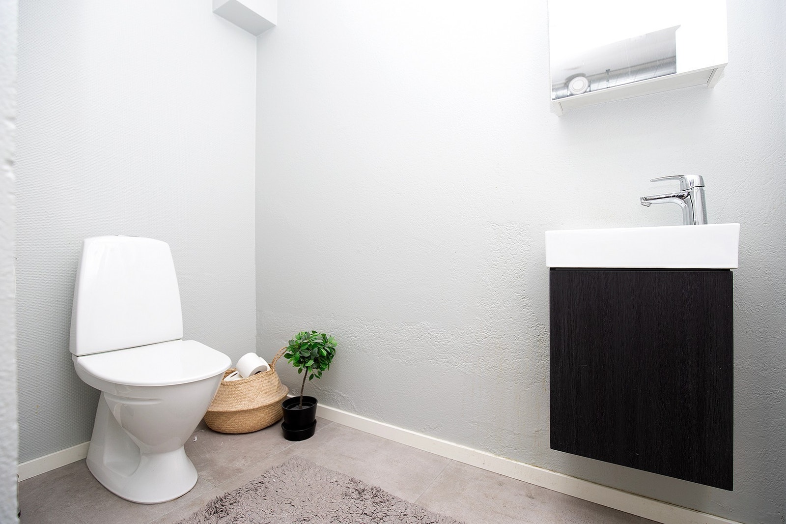 Toalettrom Galleribilde