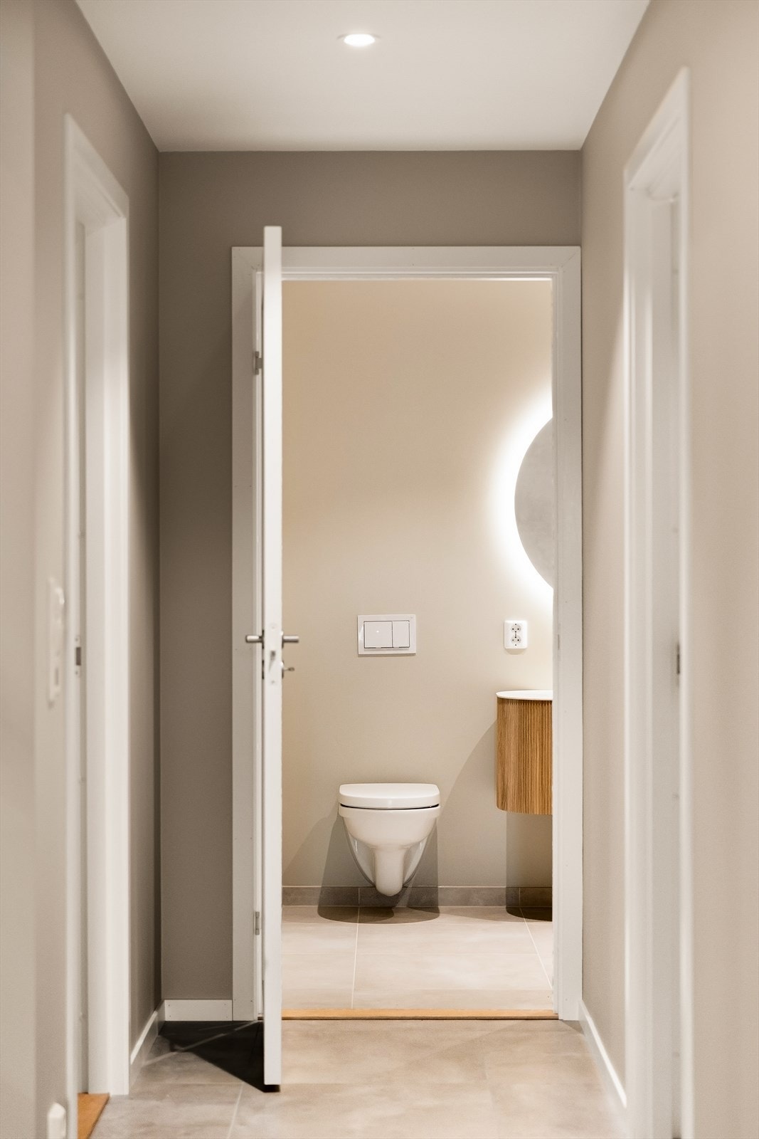 Dette er fra gangen i 1. etg. Galleribilde