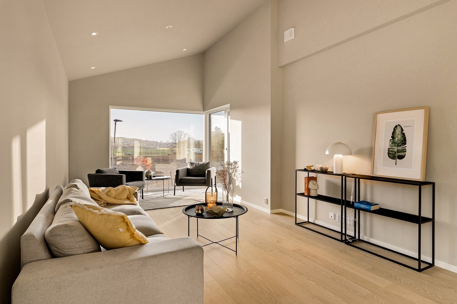 Nyt landlig utsyn fra stuen! Galleribilde