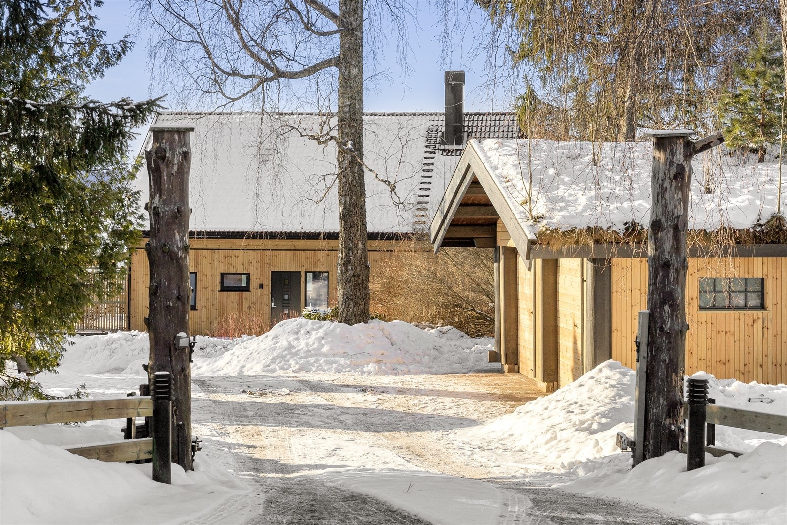 Dette er en moderne eiendom med mye sjarm! Galleribilde