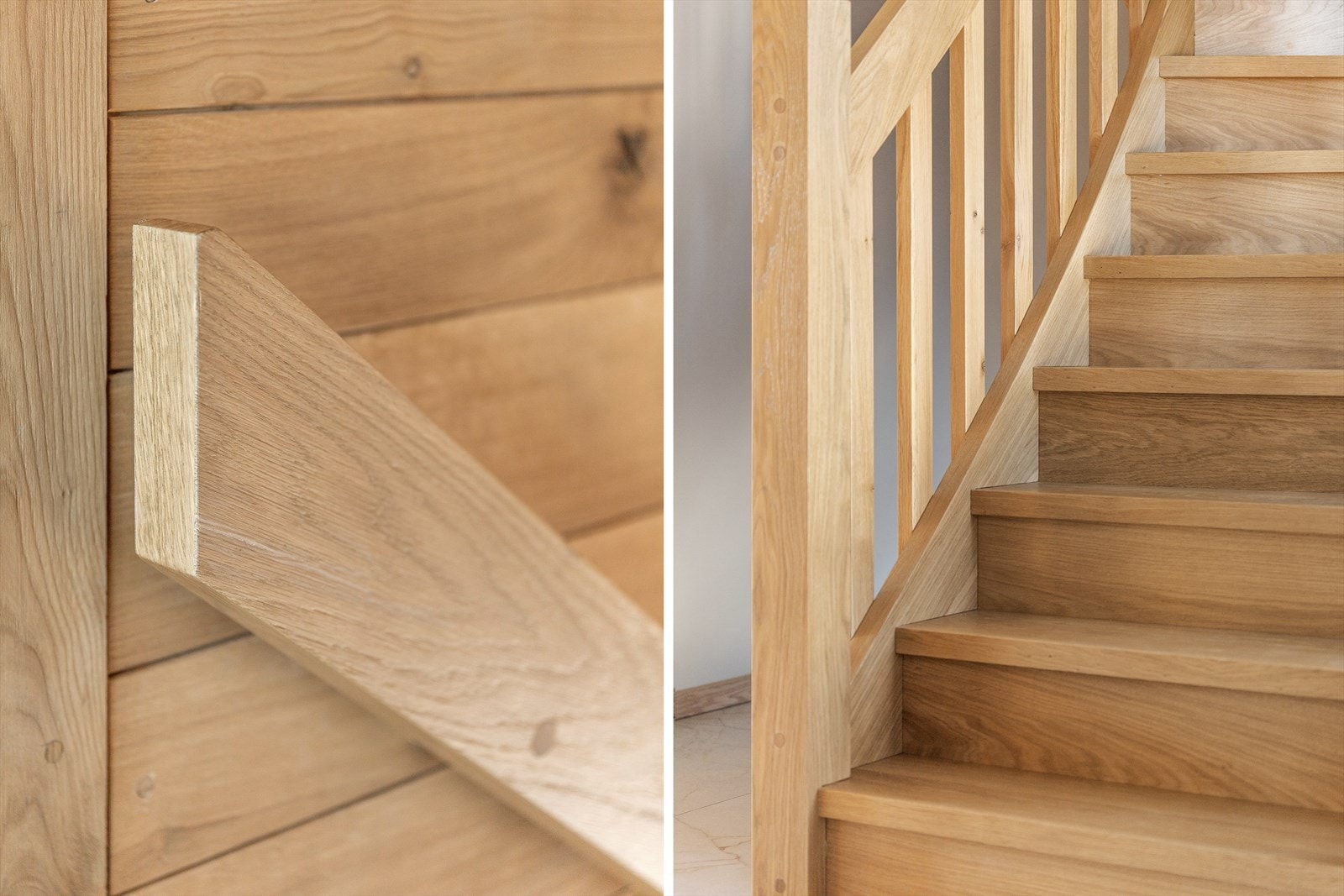 Slitesterk trapp med mulighet for oppbevaringsløsning under. Galleribilde