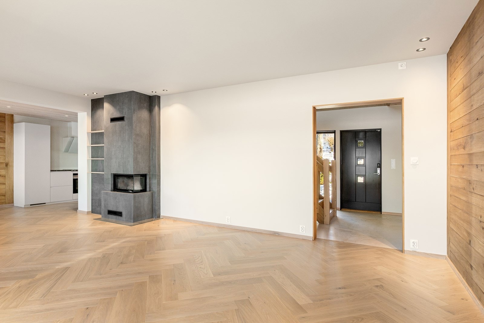 Peisen sikrer god innetemperatur og en lun atmosfære. Galleribilde