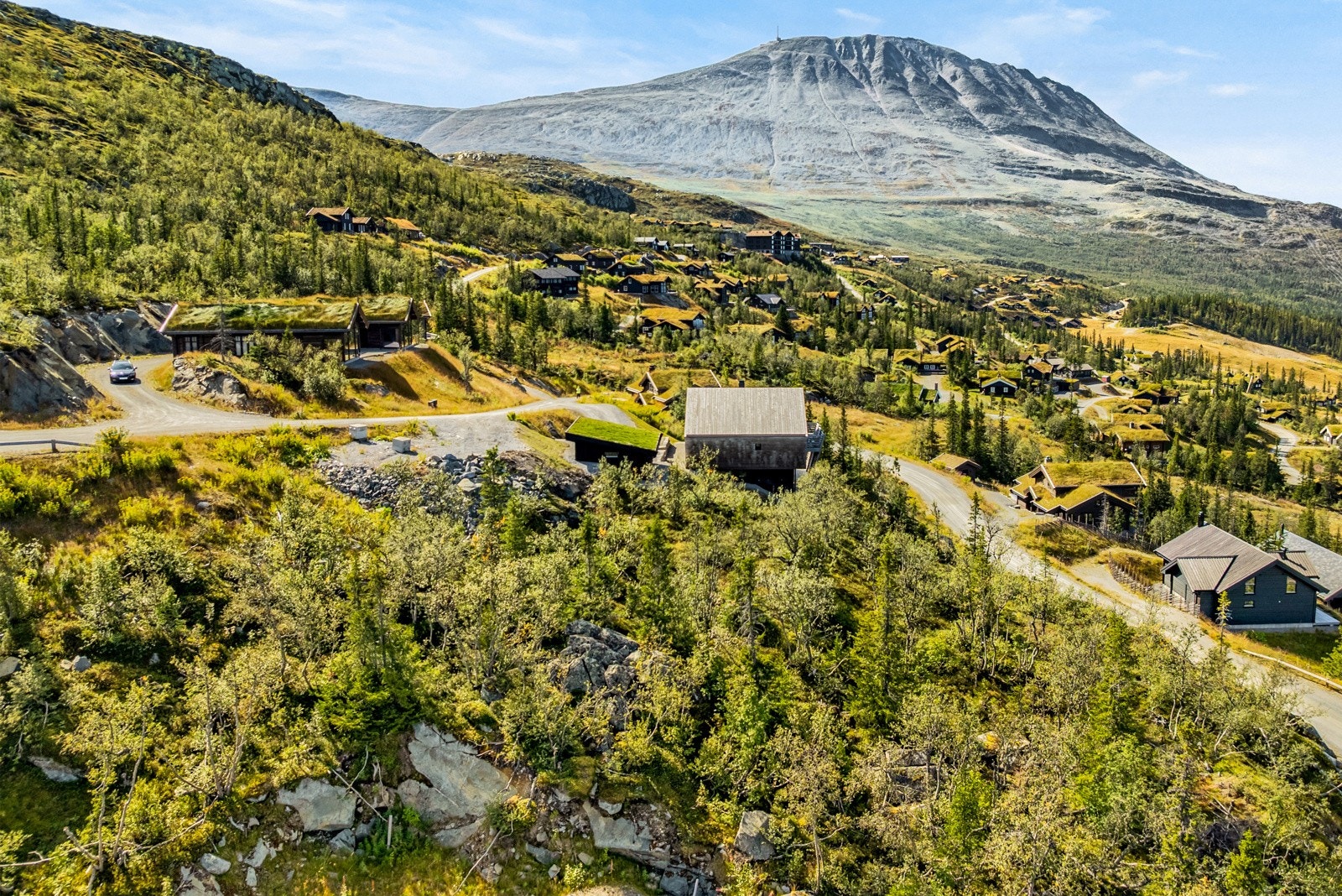 Flotte fjell så langt du kan se Galleribilde