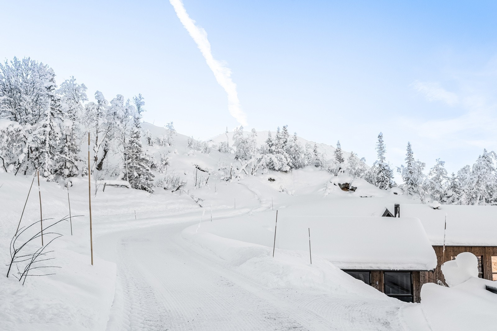 Her har du mulighet til å kjøre rett til døren Galleribilde