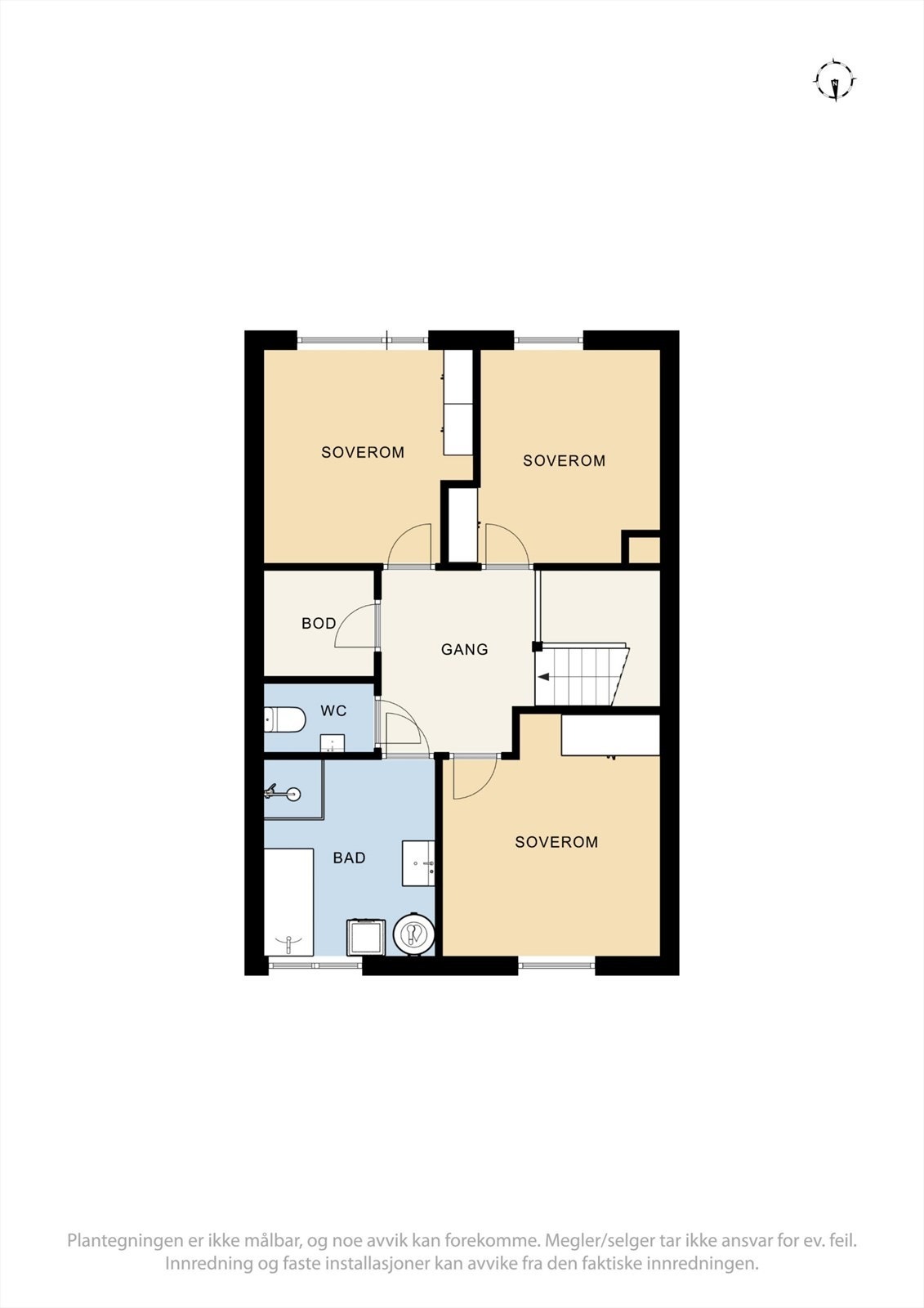 Plantegninger 2.etasje. Galleribilde