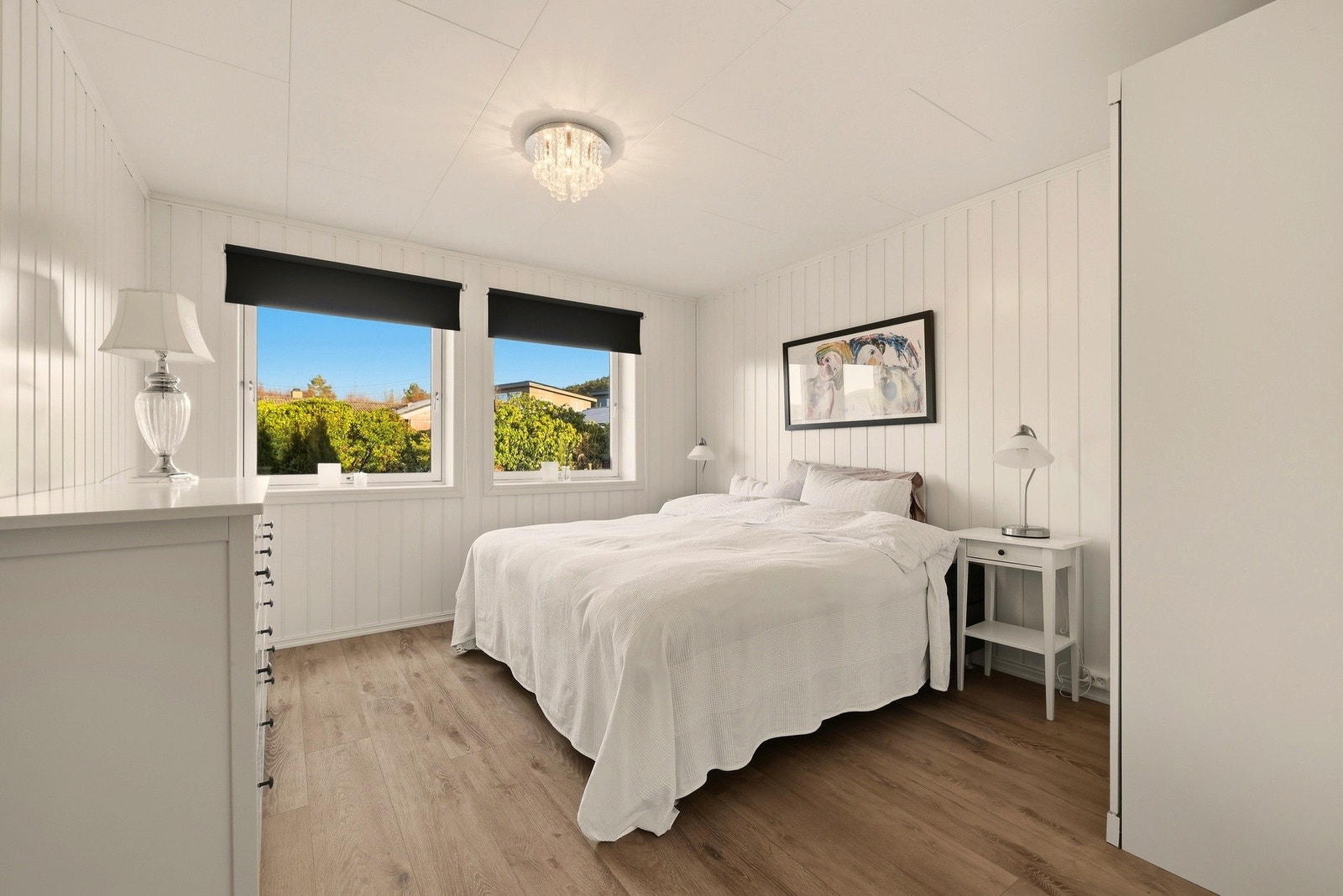 Det er garderobeskap på alle soverommene. Galleribilde