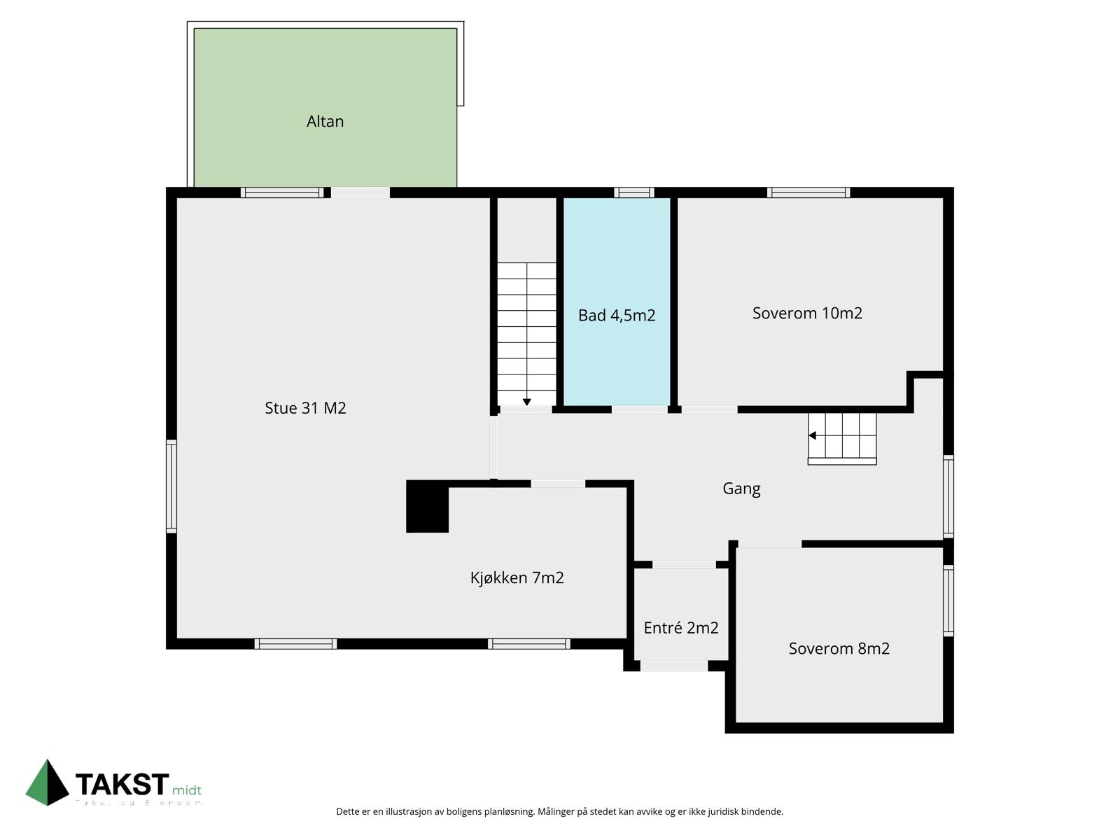 skisse 1.etg Galleribilde