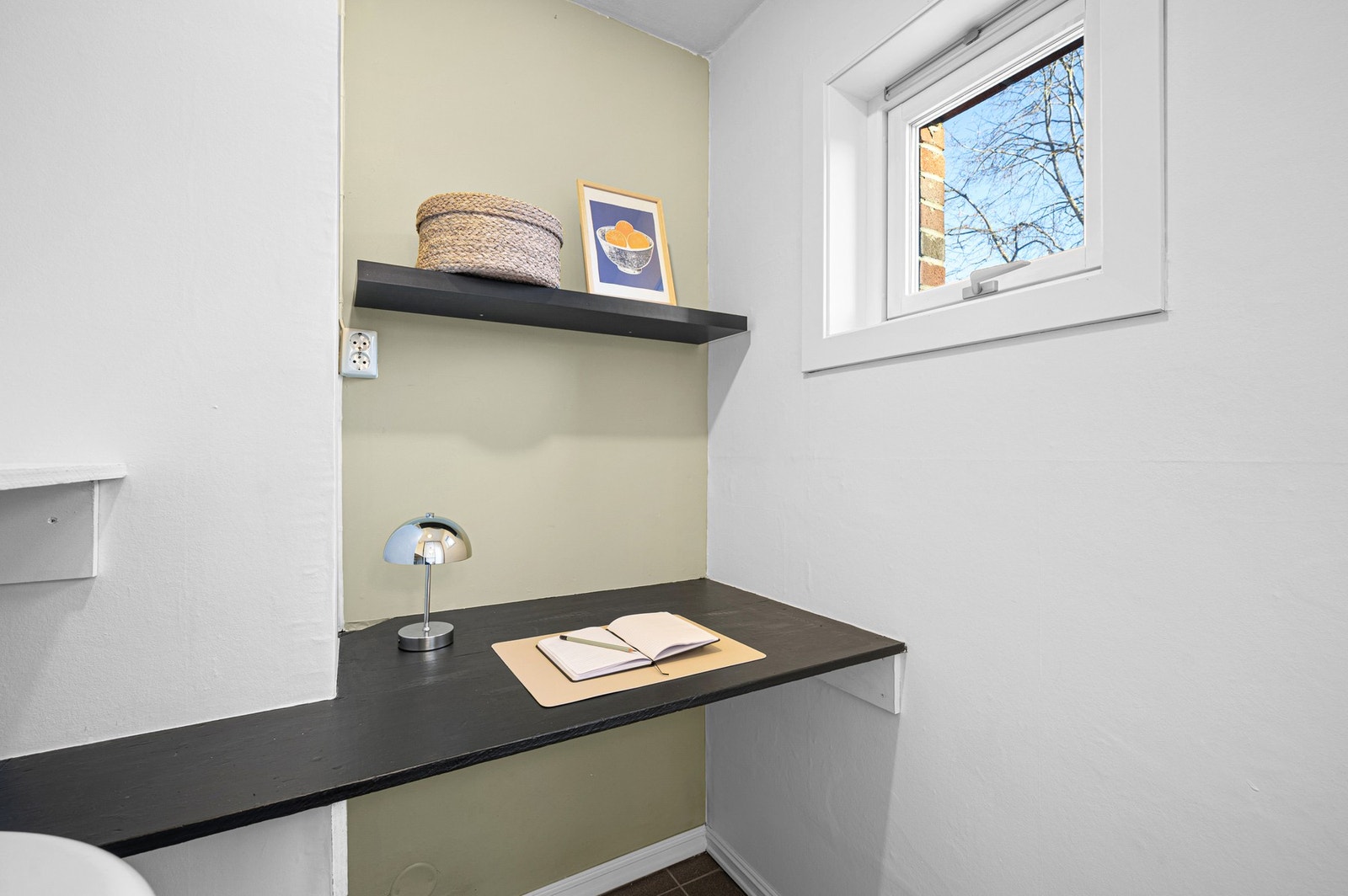 Her får du en bod på 2,1 kvadratmeter. Galleribilde