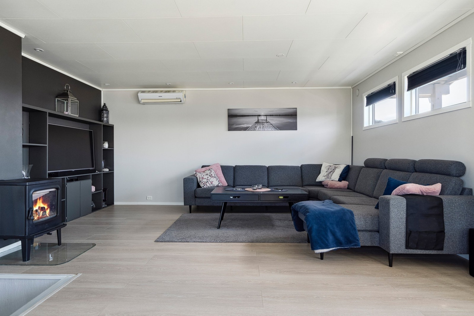 Naturlig tv-stue Galleribilde