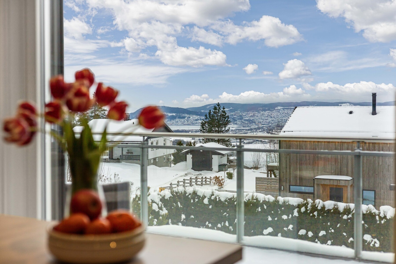 Fin utsikt. Galleribilde