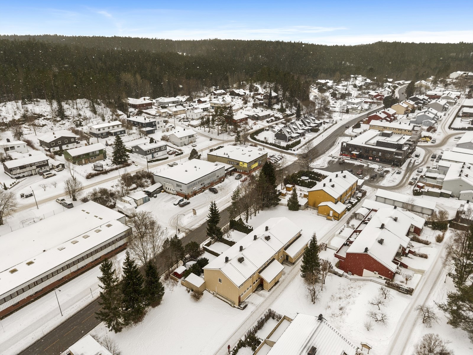 Kort vei til skole, barnehager og offentlig kommunikasjon Galleribilde