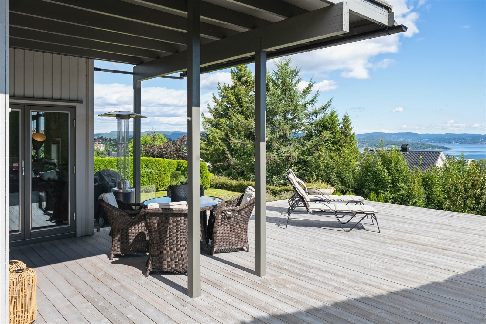 Terrassen er bare kjempefin Galleribilde