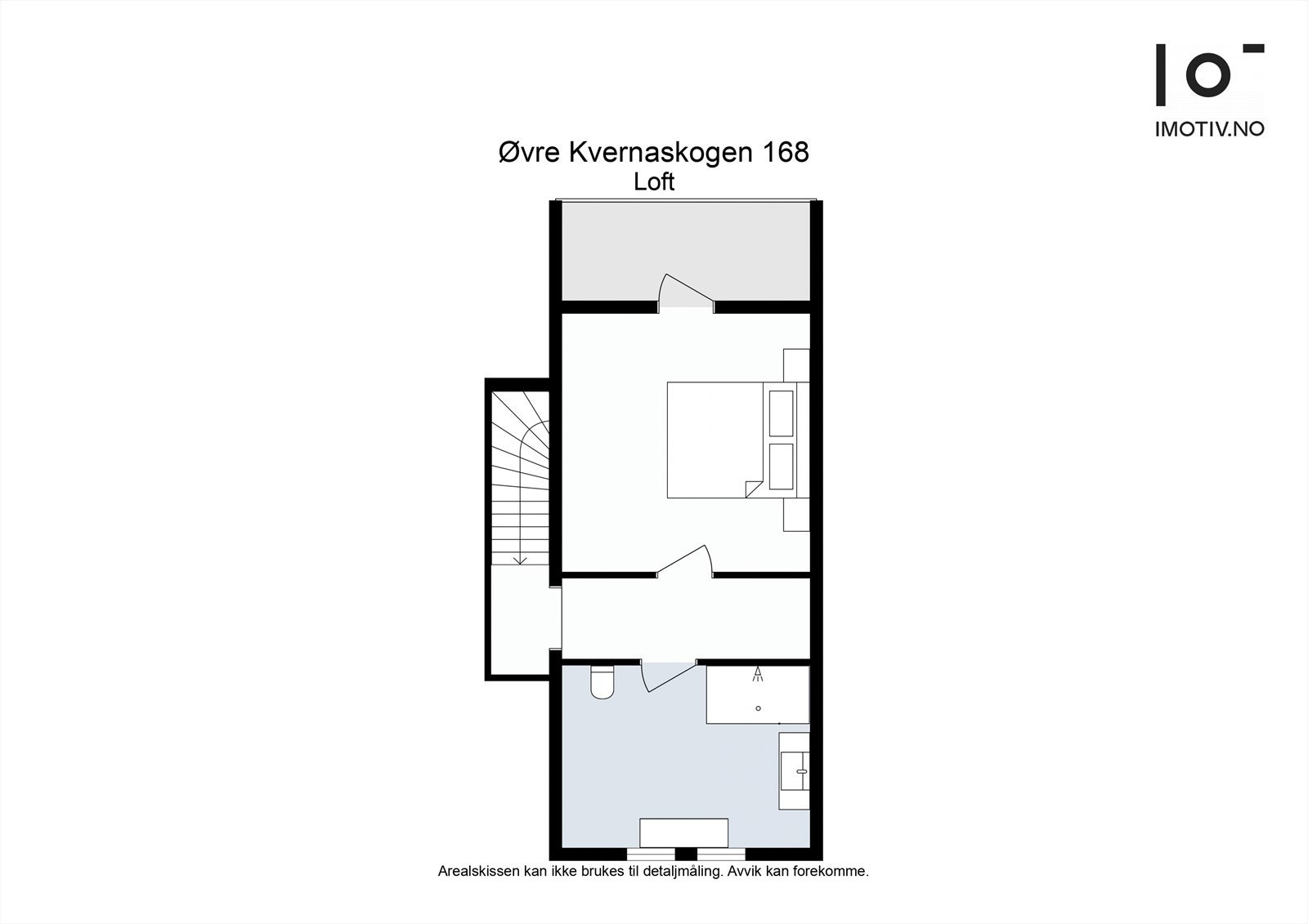 Plantegning loft. Galleribilde