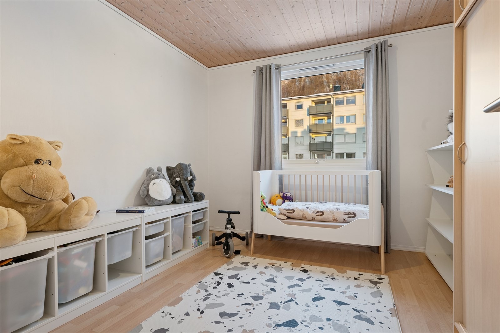 Soverom 2 er noe mindre, men like fullt godt. Galleribilde