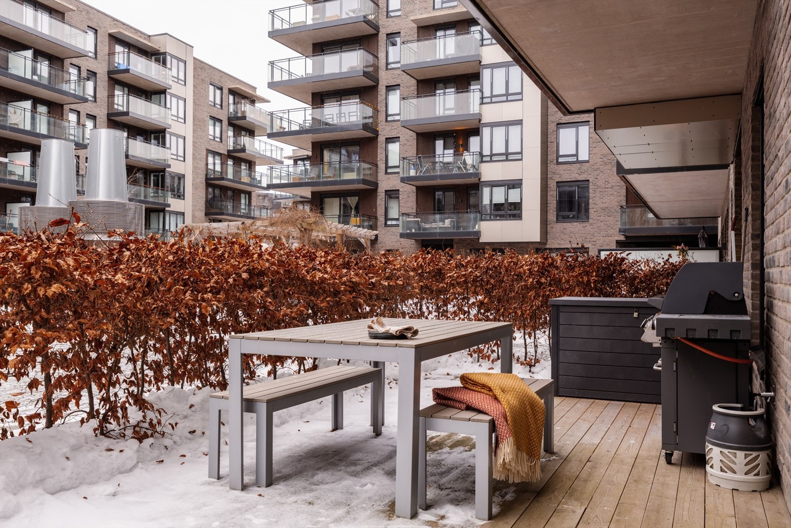 Her er det god plass til flere soner, som både spisegruppe og lounge. Galleribilde