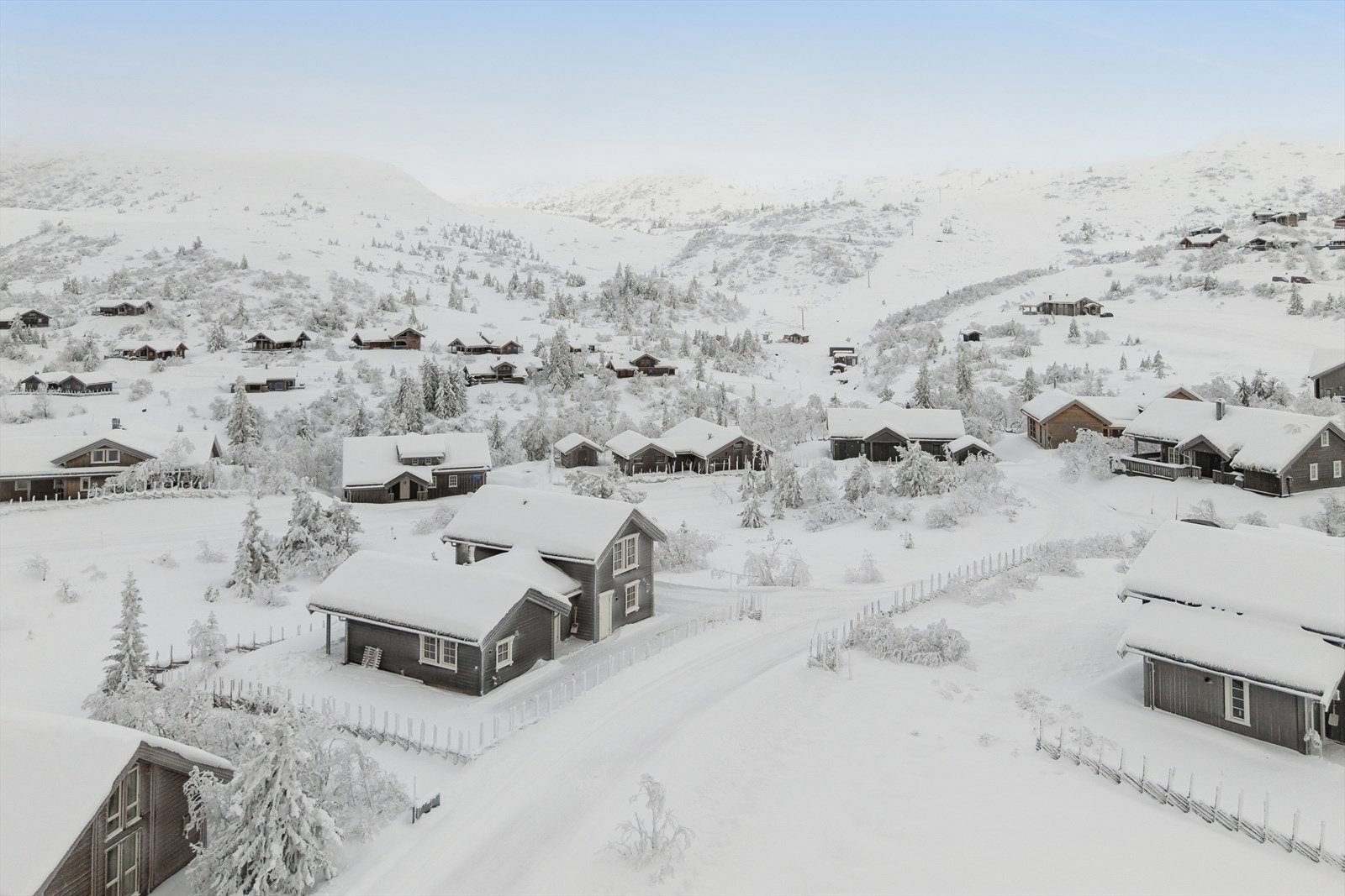 Kort vei til Vegglifjell skisenter og Killingdalen skistue. Galleribilde