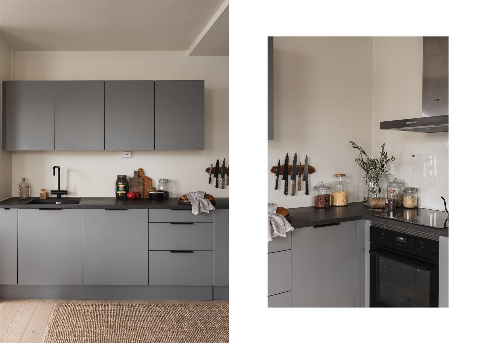 Det er behagelig gulvvarme som varmer opp leiligheten Galleribilde