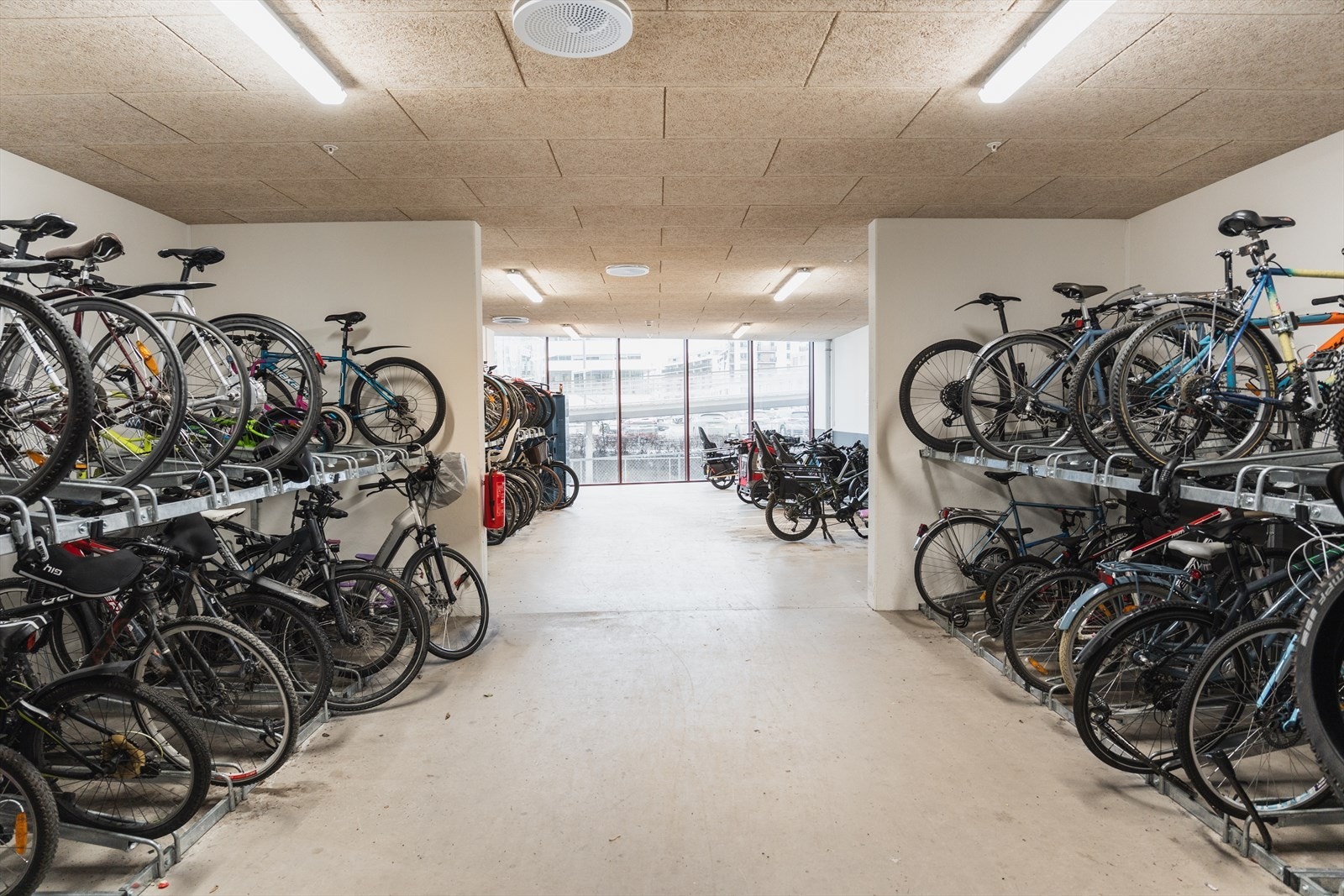 Felles sykkelrom Galleribilde