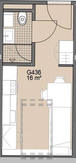 Leiligheten er kun for studenter Galleribilde