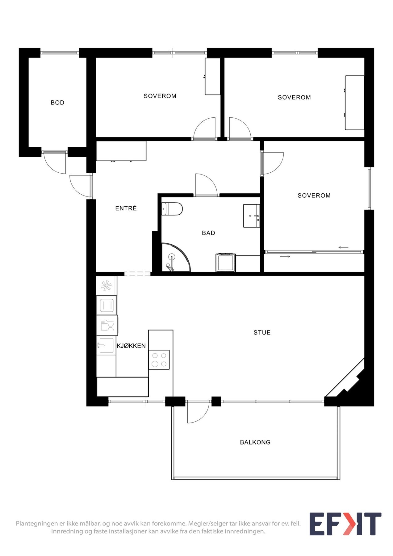 Plantegning. Galleribilde