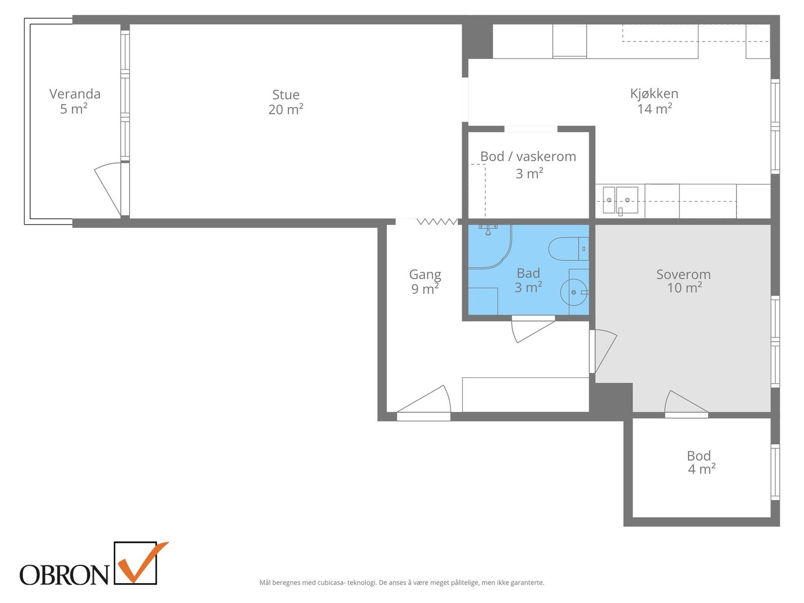 Planskisse. Galleribilde