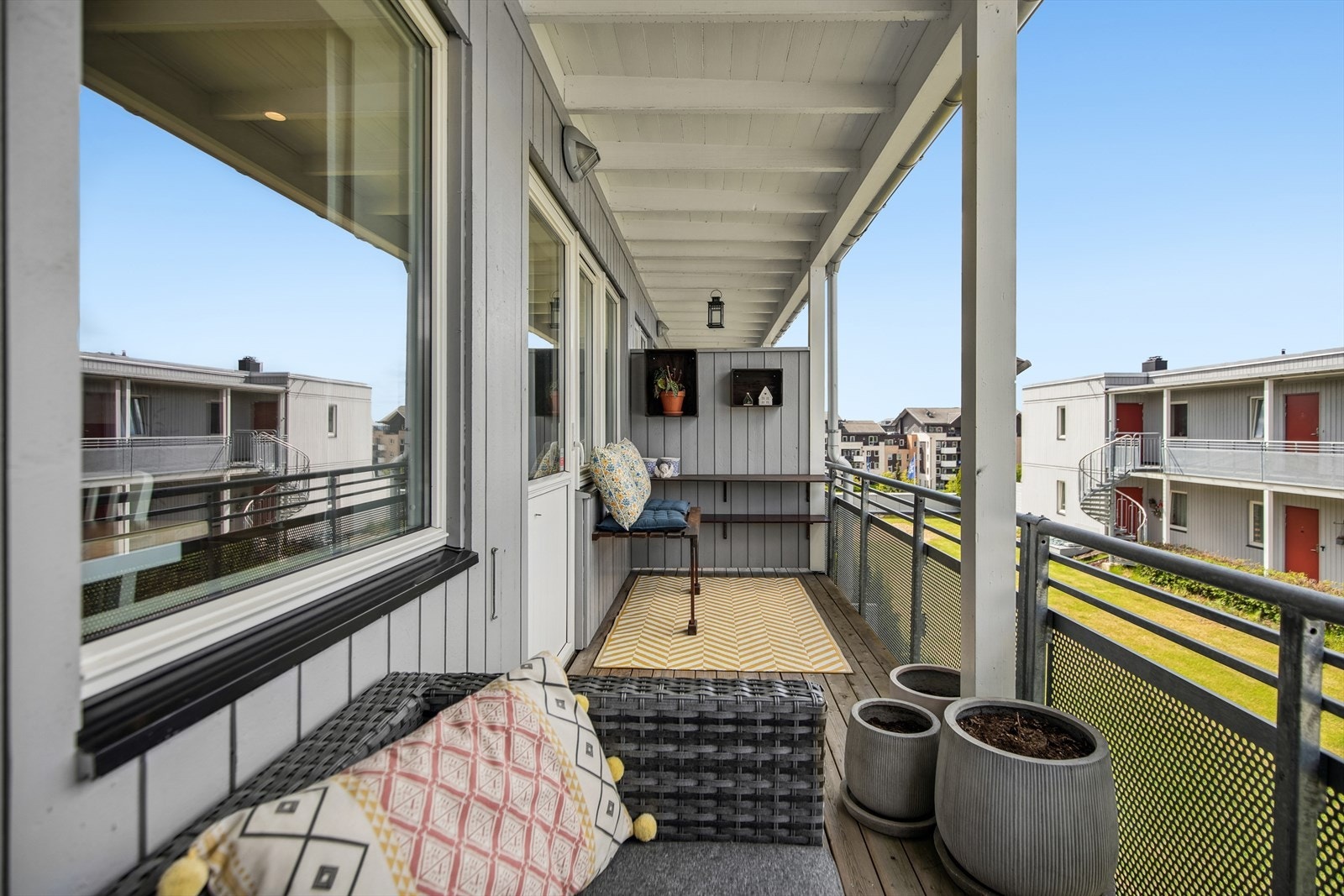 Koselig 2- roms leilighet med vestvendt balkong. Galleribilde