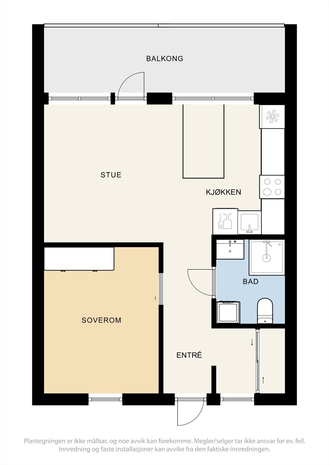 Plantegning. Galleribilde