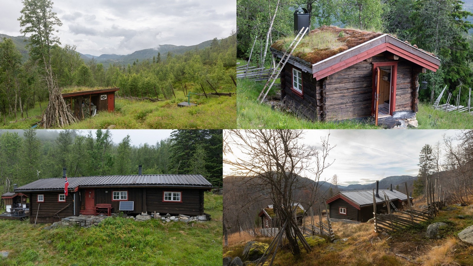 Hytte, uthus og utedo Galleribilde