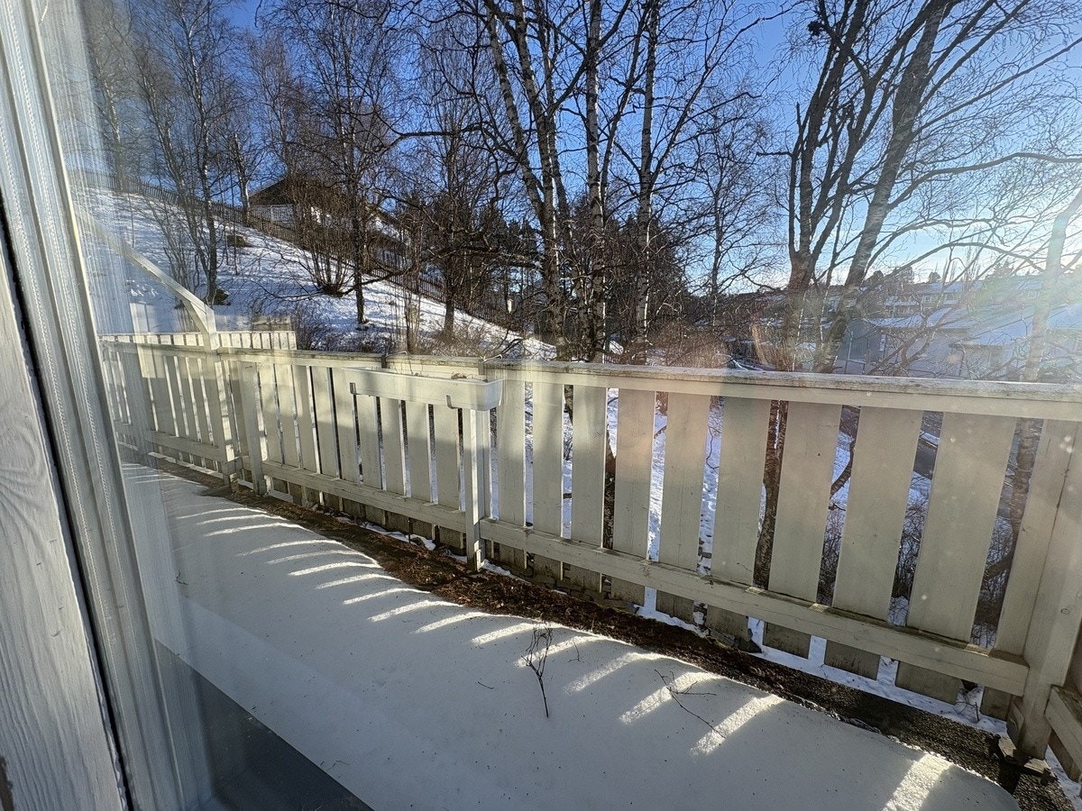 Veranda foran spisestue og stue. Galleribilde