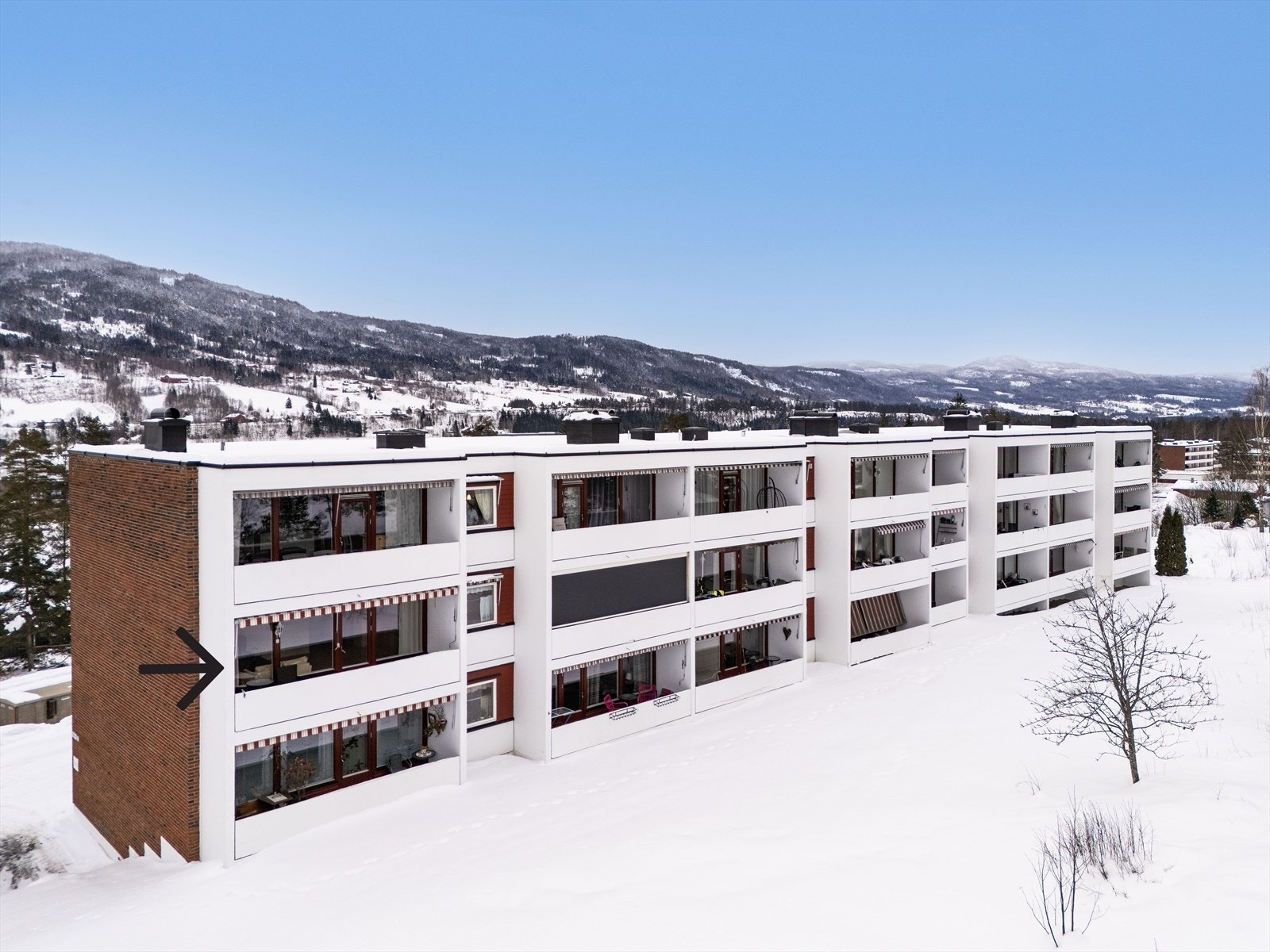 Sentral og arealeffektiv 3-roms andelsleilighet i Nordre Hovedskogen Borettslag! Galleribilde