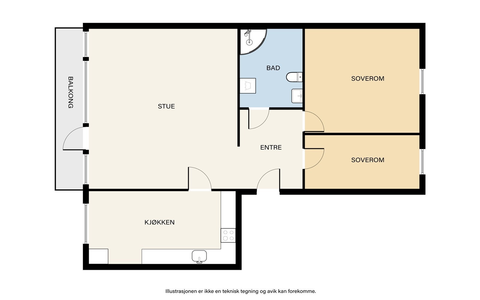 Plantegning. Galleribilde