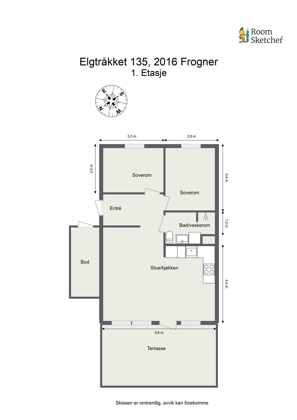 Plantegning. Galleribilde