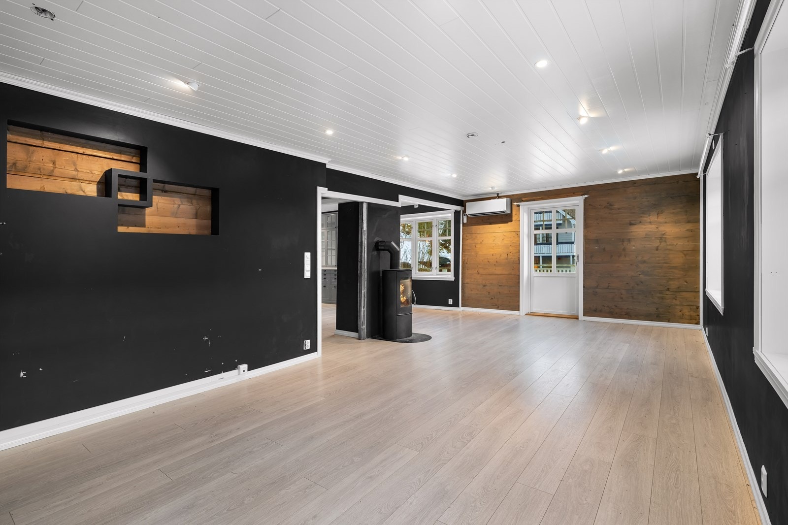 Peisovnen gir god varme vinterstid. Galleribilde