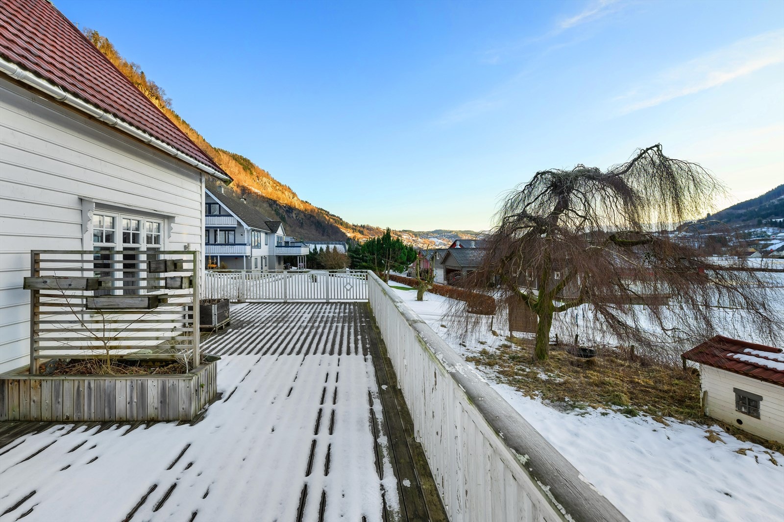 Nydelig utsikt og gode solforhold. Galleribilde