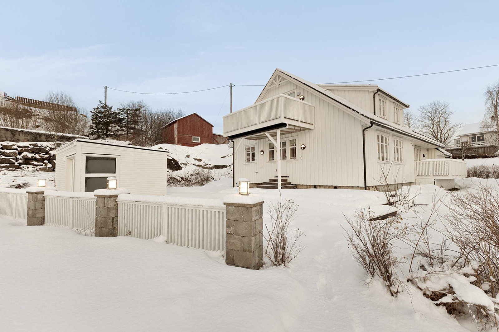 Annekset ble ført opp i 2021 Galleribilde