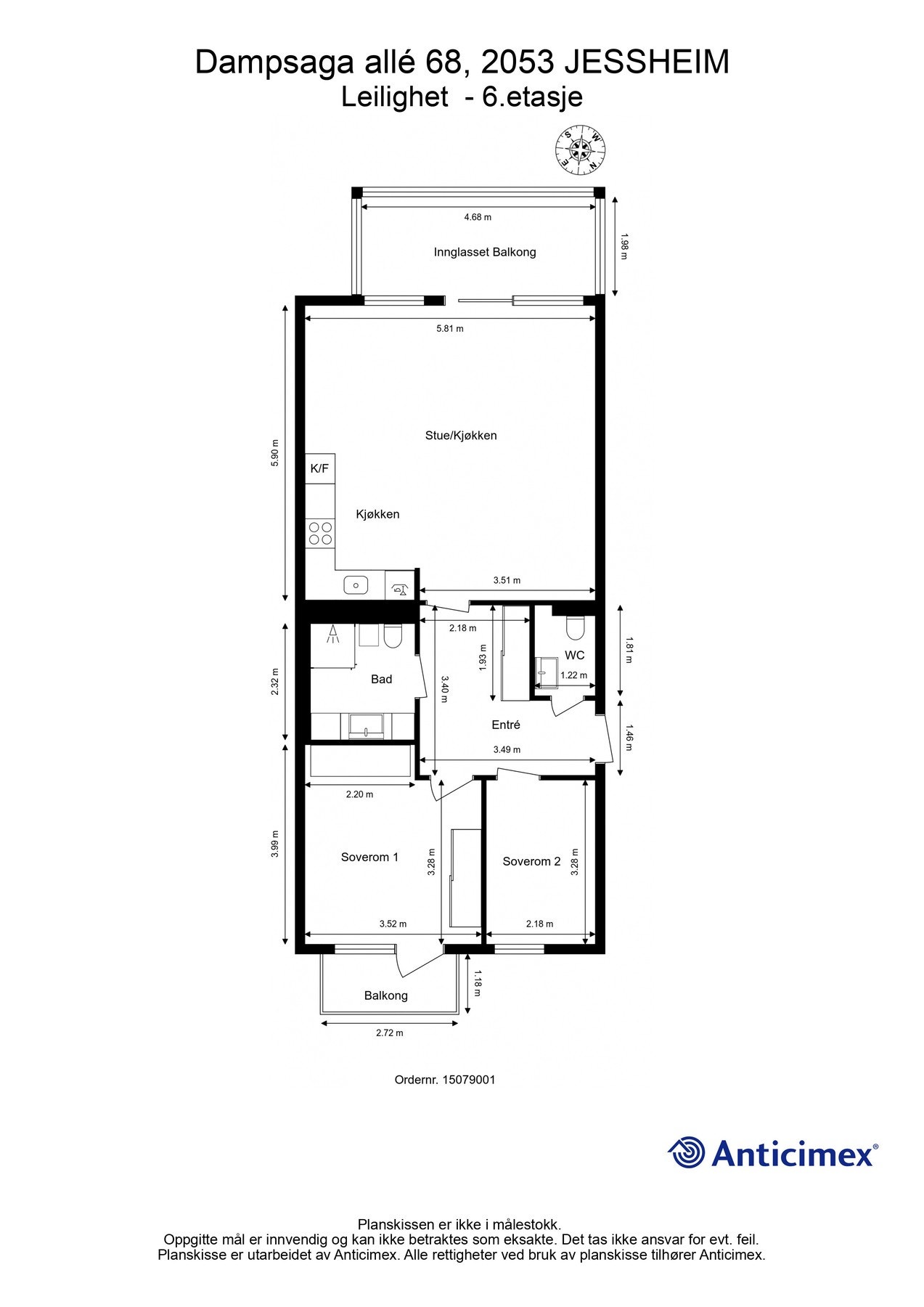 Plantegning. Galleribilde