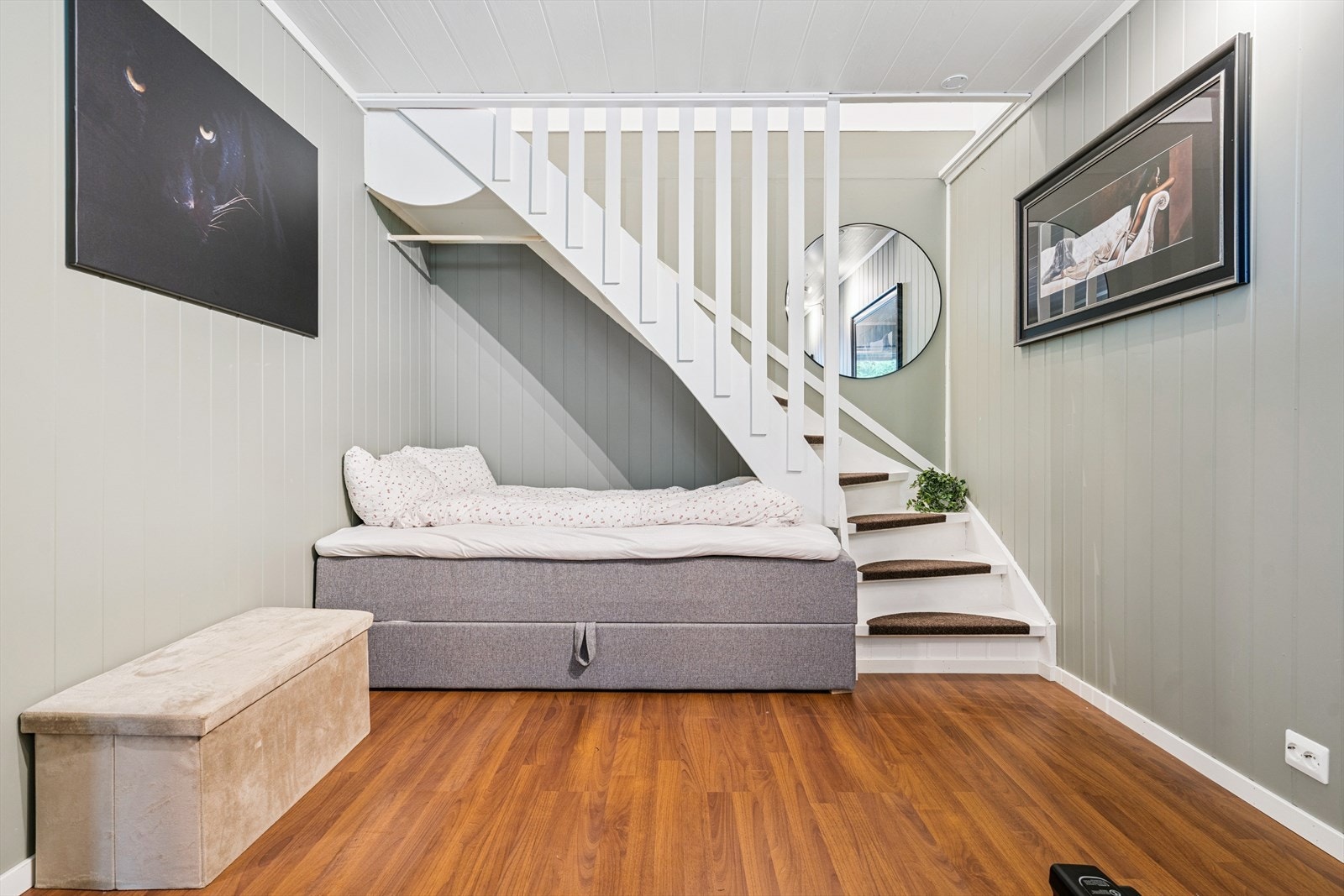 Trapperom. Galleribilde