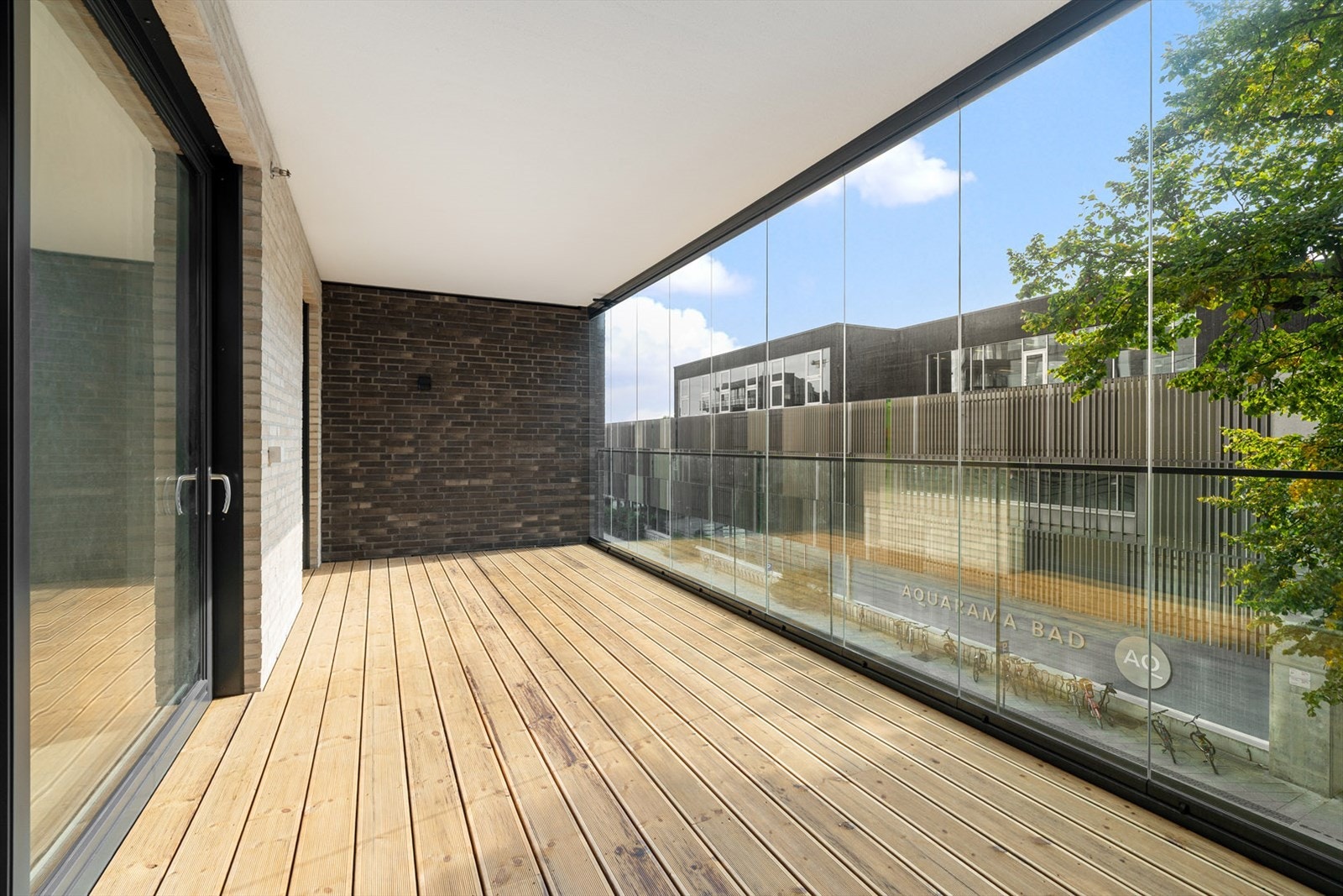 Gode solforhold på balkongen Galleribilde