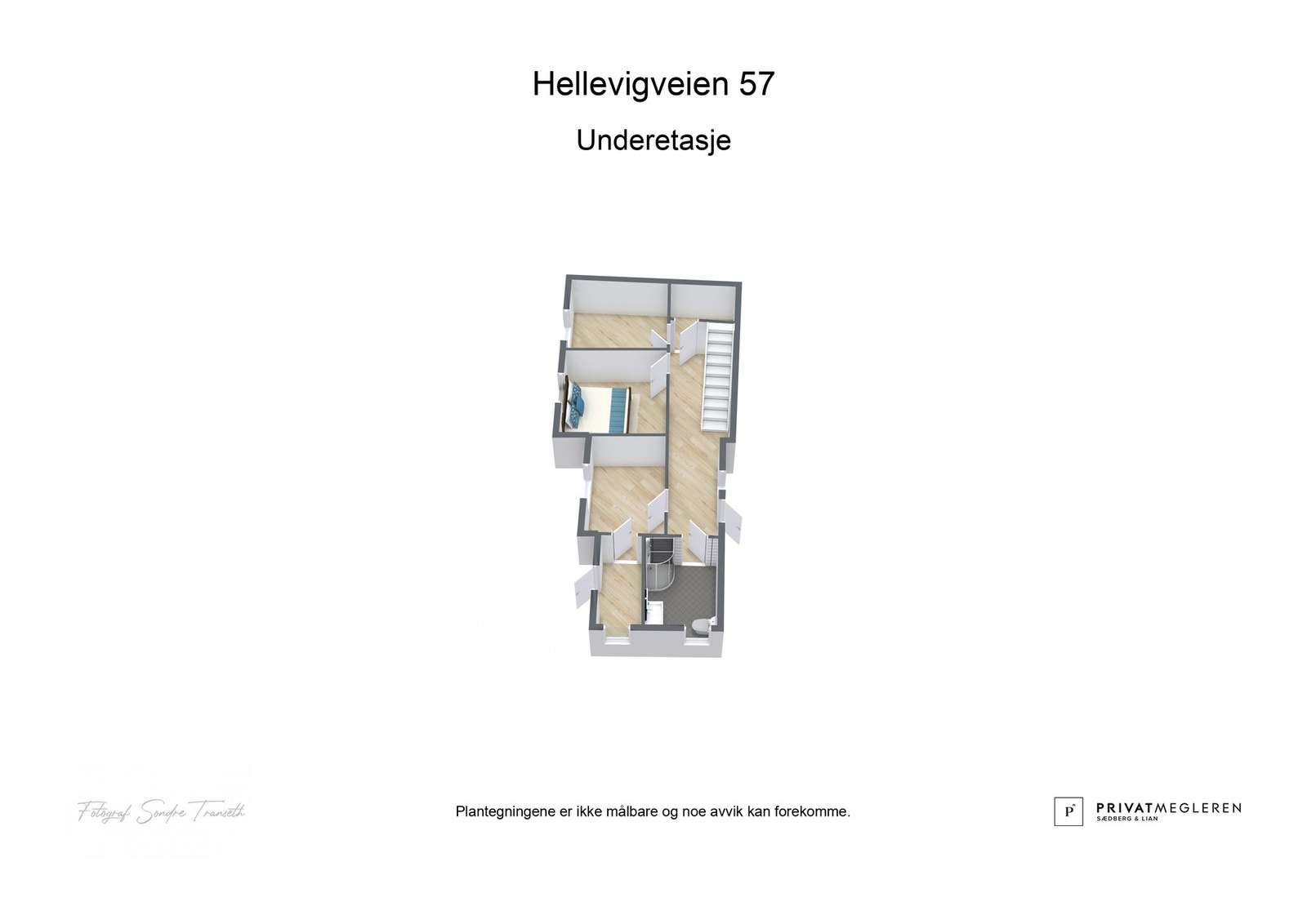 3d-tegning kjelleretg. Galleribilde
