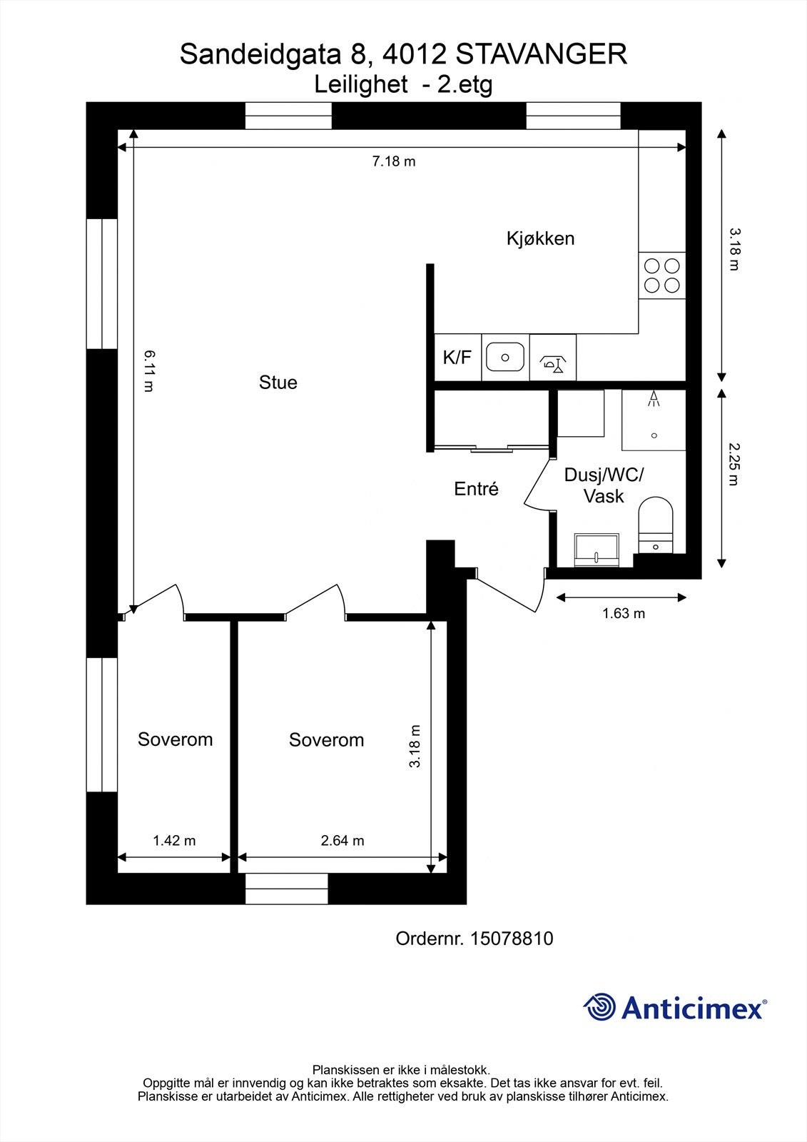 Plantegning. Galleribilde