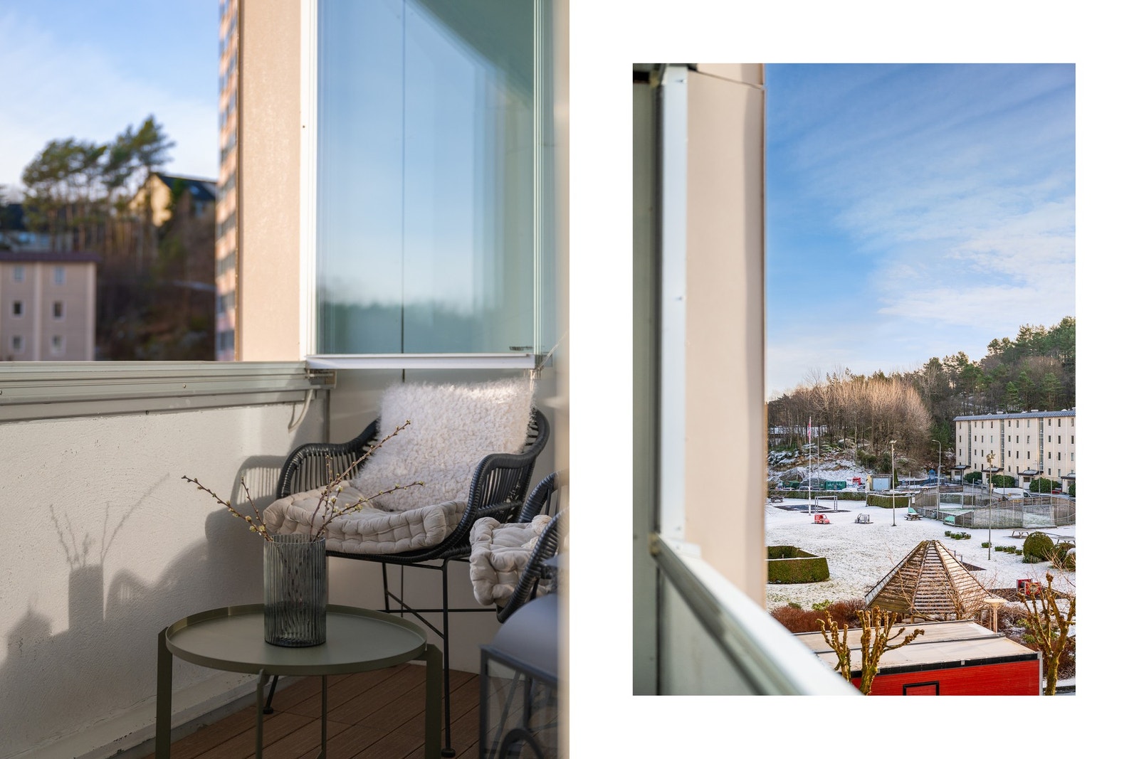 Et perfekt oppholdsrom som kan nytes hele året som en forlengelse av stuen. Galleribilde