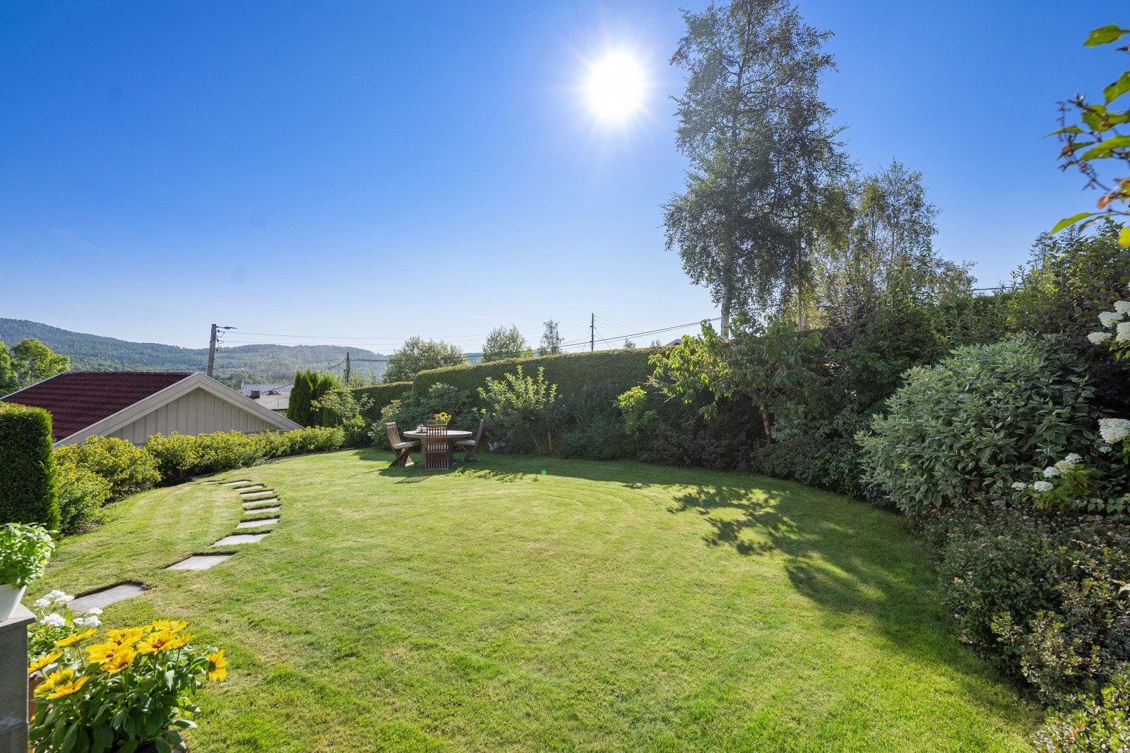 Hagen byr på rikelig med plass til lek, aktivitet og fri utfoldelse. Galleribilde