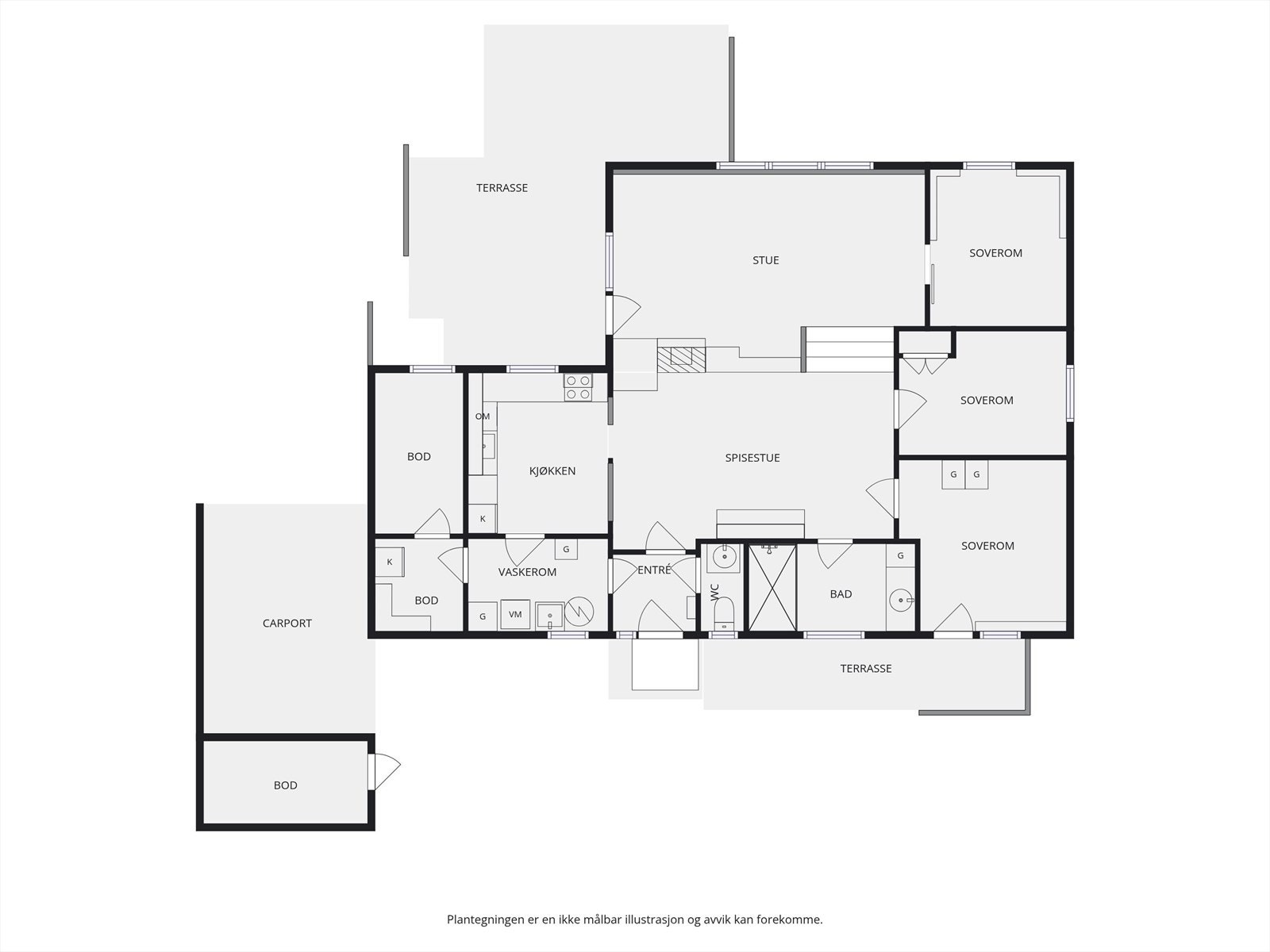 Plantegning. Galleribilde