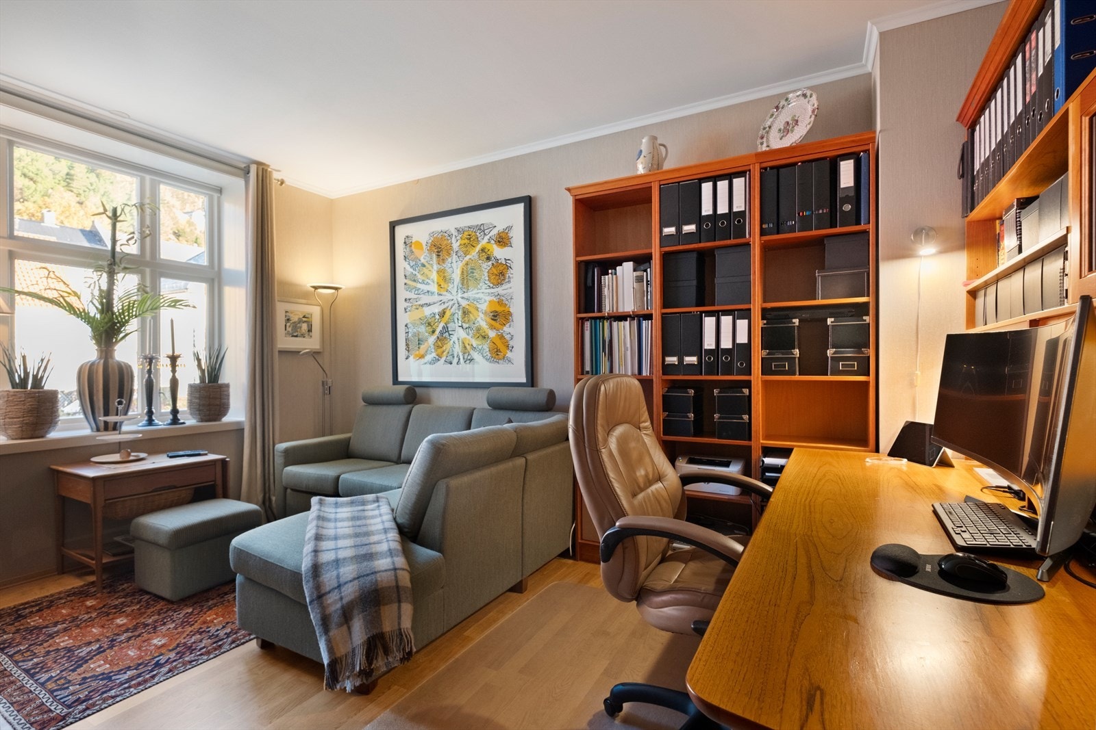 Tv-stue/kontor Galleribilde