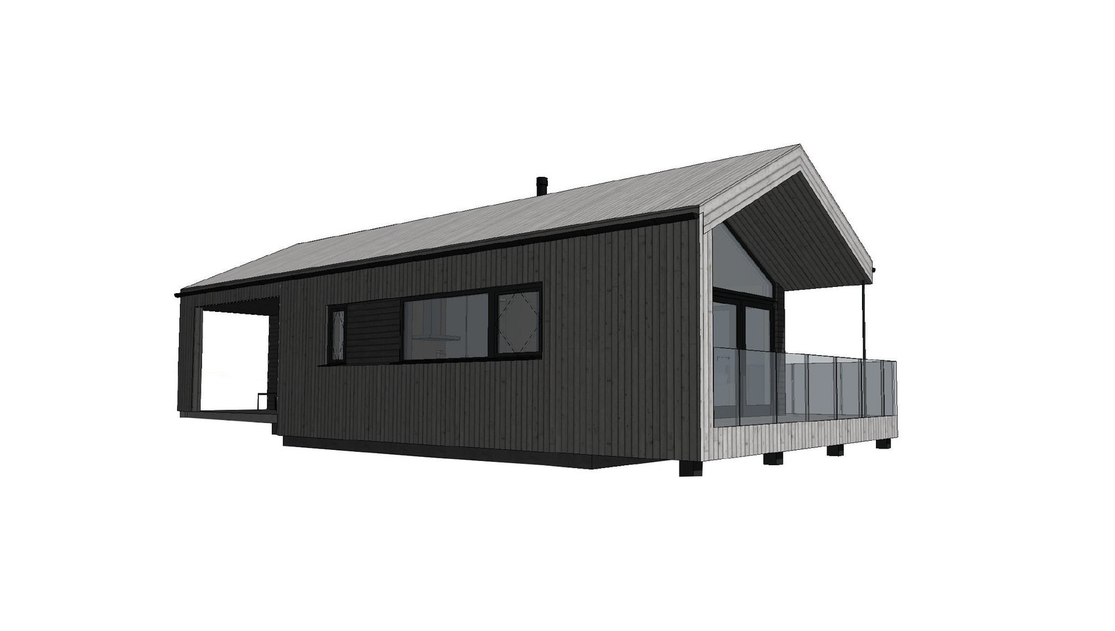 Perspektiver til revidert Rondane fra Norgeshus. Galleribilde