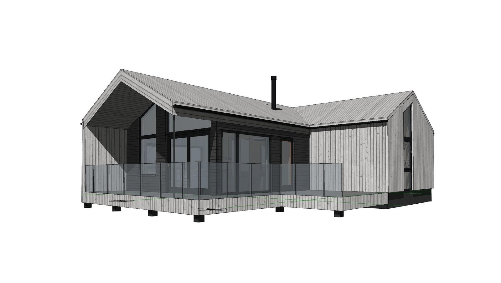 Perspektiver til revidert Rondane fra Norgeshus. Galleribilde