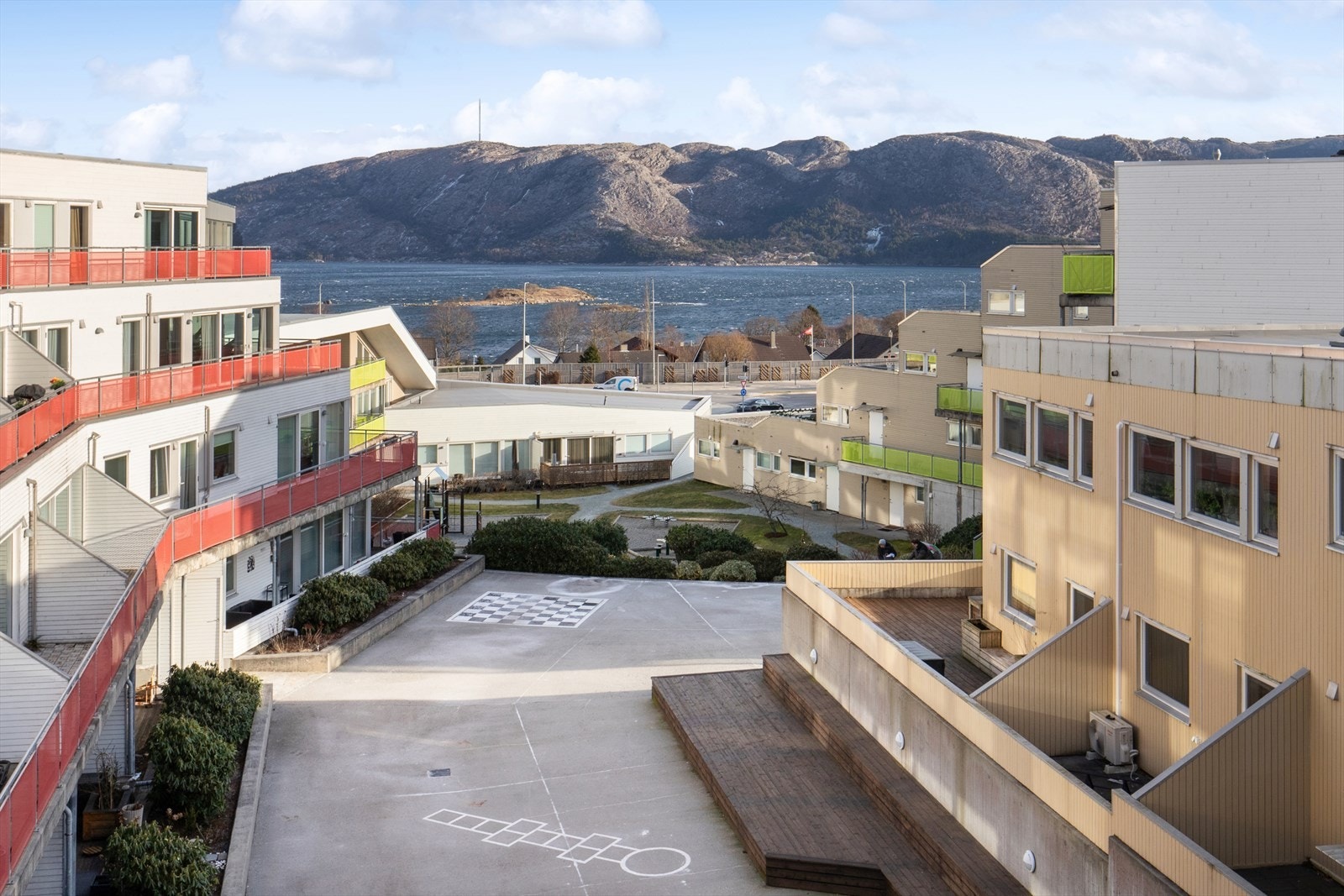 Nydelig utsikt fra stuen. Galleribilde