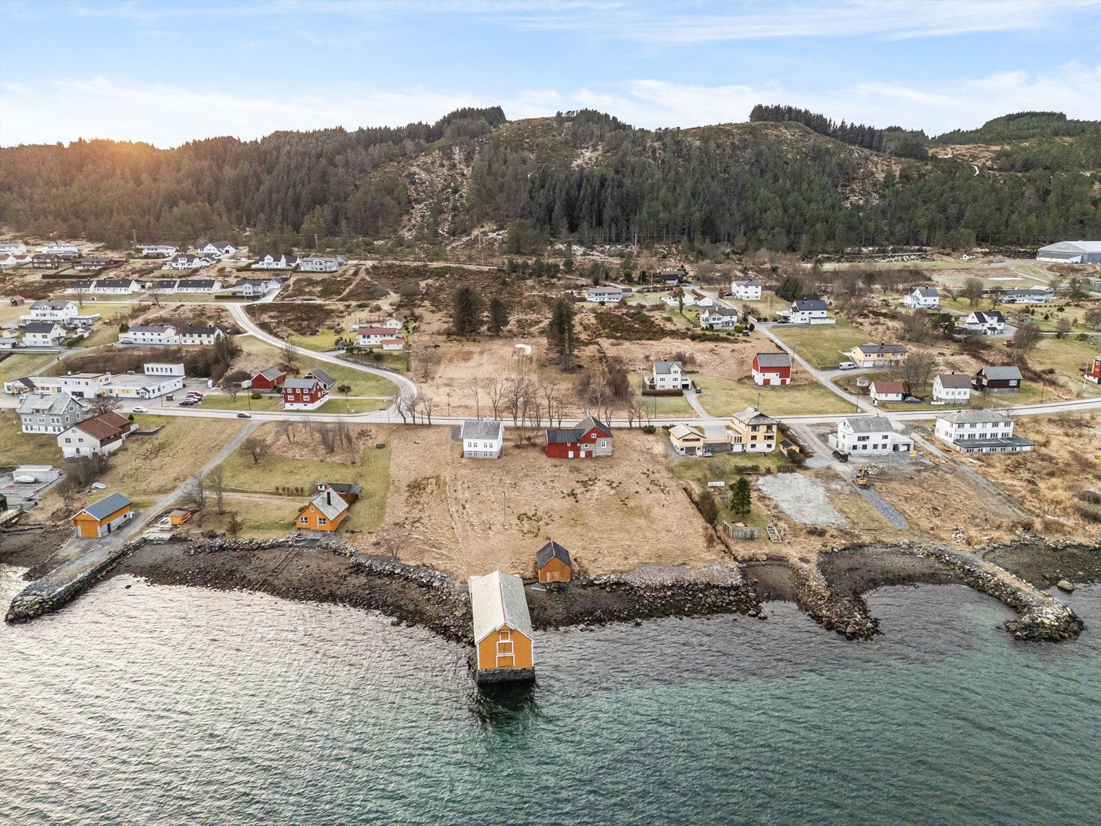 Dronefoto Galleribilde